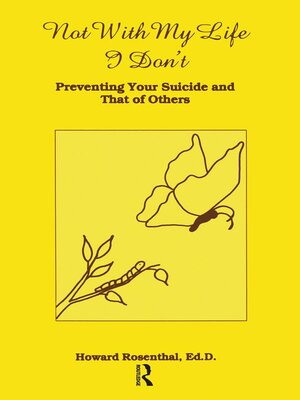 cover image of Not With My Life I Don't